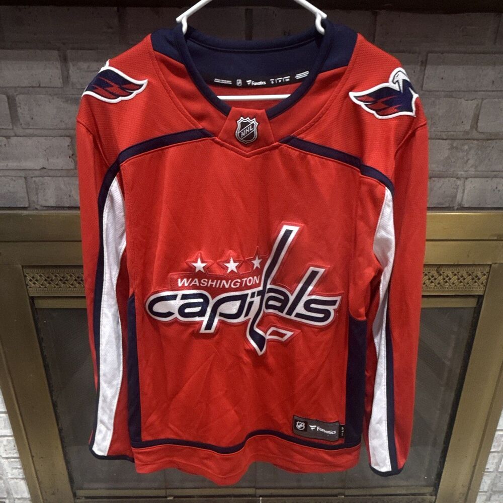 NHL Washington Capitals Red Jersey Men's Official Licensed Size S